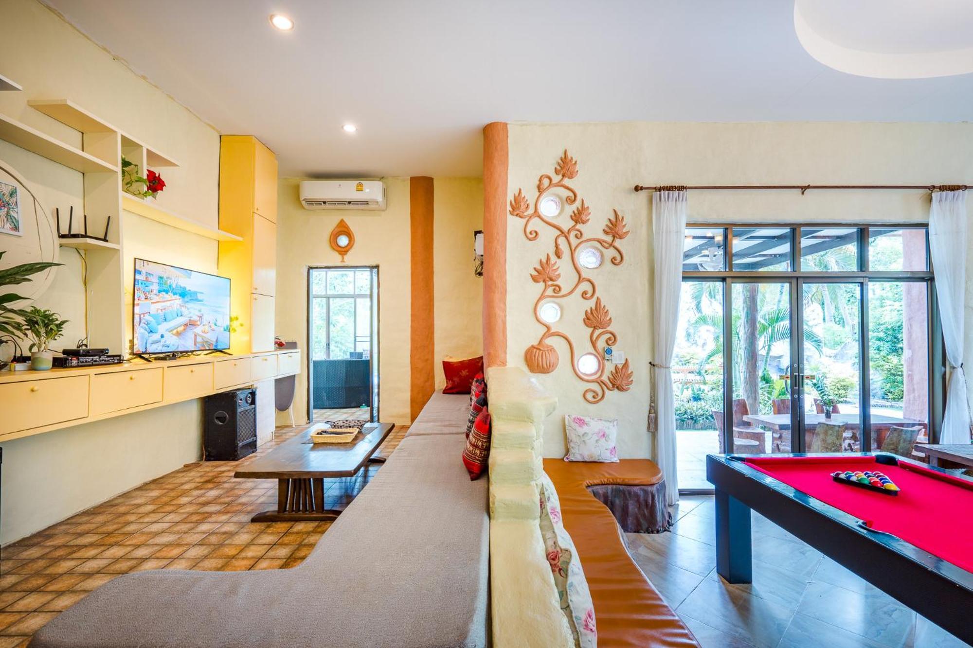 Huahin I-Din Poolvilla วิลล่ากลางธรรมชาติ วิวภูเขา เป็นส่วนตัว Bagian luar foto
