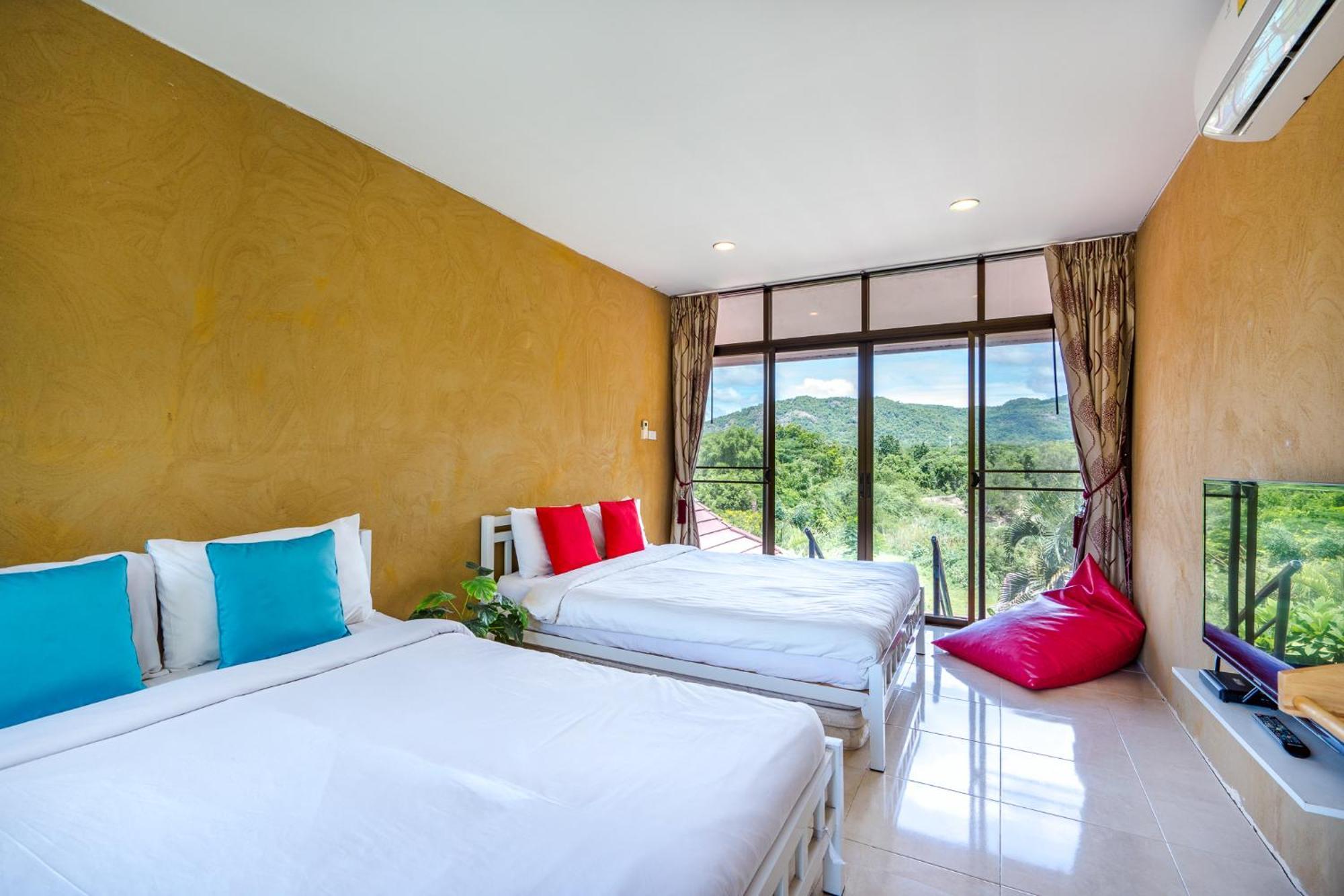Huahin I-Din Poolvilla วิลล่ากลางธรรมชาติ วิวภูเขา เป็นส่วนตัว Bagian luar foto